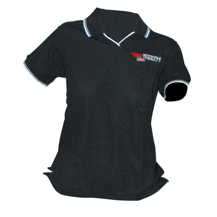 ITL BLACK WOMEN'S POLO WITH ITL LOGO (SM) (094850) - Driven Powersports Inc.094850