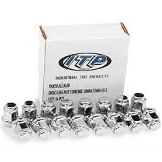 ITP 12MM X 1.25 TAPER CHROME LUG NUT 17MM HEAD - Driven Powersports Inc.033259112316ALUG19BX