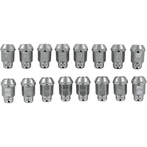 ITP 12XL1.50 TAPER CHROME LUG NUT 16/BOX - Driven Powersports Inc.033259028396ALUG18BX