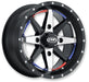 ITP CYCLONE WHEEL 14X7 4/110 5+2 BLACK MACHINED - Driven Powersports Inc.0709641162221422304727B