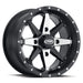 ITP CYCLONE WHEEL 15X7 4/136 5+2 BLACK MACHINED (1522308727B) - Driven Powersports Inc.0709641162601522308727B