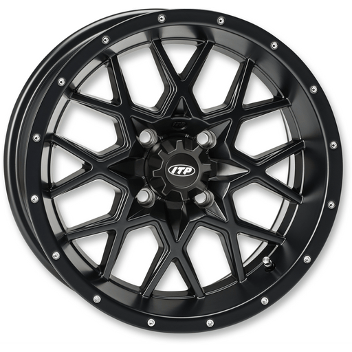 ITP HURRICANE 14X7 4/110 2+5 BLACK - Driven Powersports Inc.0382441057171428637536B