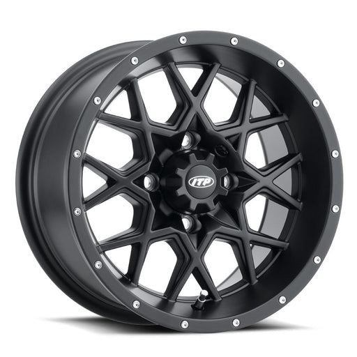 ITP HURRICANE 14X7 4/4_0 2+5 BLACK (1428639536B) - Driven Powersports Inc.0382441058301428639536B