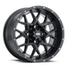 ITP HURRICANE 14X7 4/4_0 5+2 BLACK (1428640536B) - Driven Powersports Inc.0382441058471428640536B