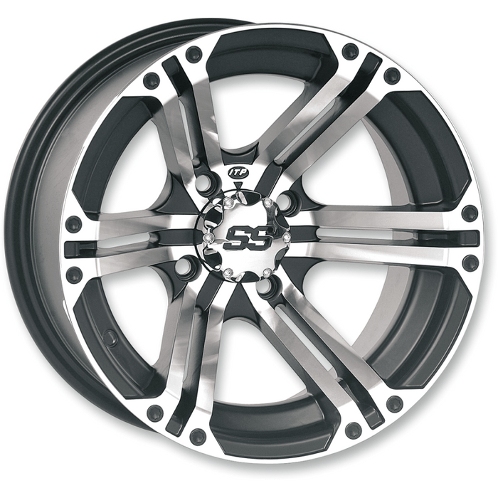 ITP SS ALLOY SS212 12XL7 4/110 5+2 (BLACK MACHINED) - Driven Powersports Inc.0332590031331228364404B