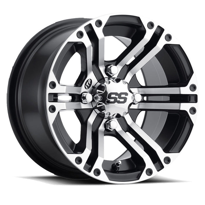 ITP SS ALLOY SS212 12XL7 4/137 5+2 10MM (BLACK MACHINED) (1228370404B) - Driven Powersports Inc.0332590032321228370404B