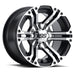 ITP SS ALLOY SS212 12XL7 4/4 2+5 BLACK MACHINED (1228367404B) - Driven Powersports Inc.0332590031641228367404B