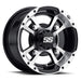 ITP SS112 SPORT 10X7 4/115 3+4 (BLACK MACHINED) (1028338404B) - Driven Powersports Inc.0332596672741028338404B