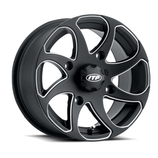 ITP TWISTER 14X7 4/110 5+2 (BLACK MILLED ACCENT) RIGHT - Driven Powersports Inc.0709641209461422326727BR