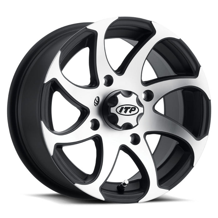 ITP TWISTER 14X7 4/136 5+2 (BLACK MACHINED) RIGHT - Driven Powersports Inc.0709641209221422328536BR