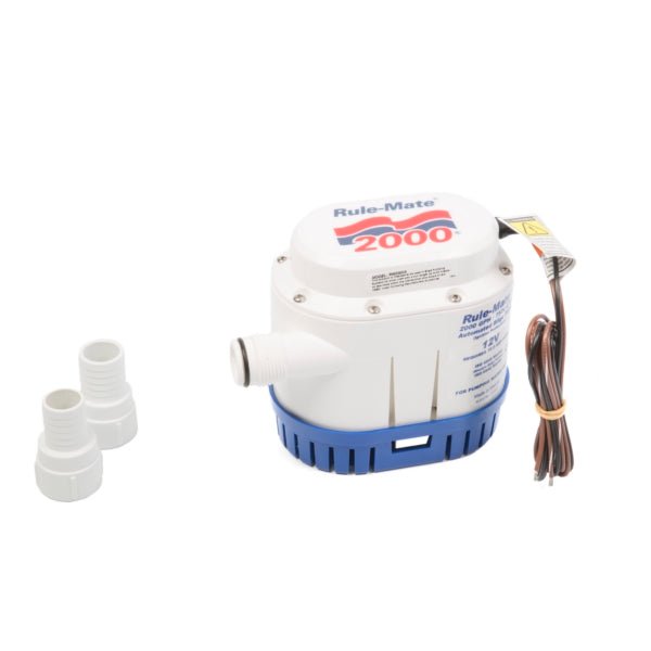 JABSCORULE RULE MATE™ FULLY AUTOMATED BILGE PUMPS (RM2000A) - Driven Powersports Inc.042237114297RM2000A