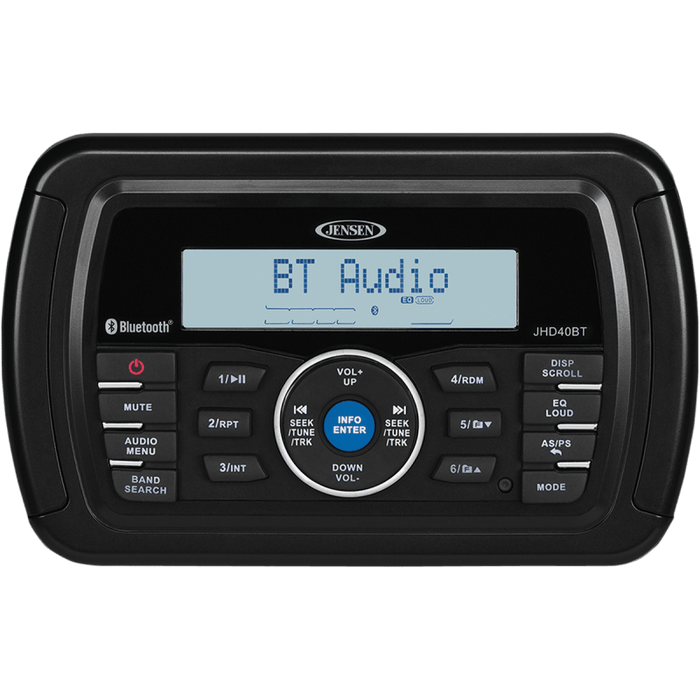 JENSEN STEREO JHD40BT BLUETOOTH - Driven Powersports Inc.JHD40BT