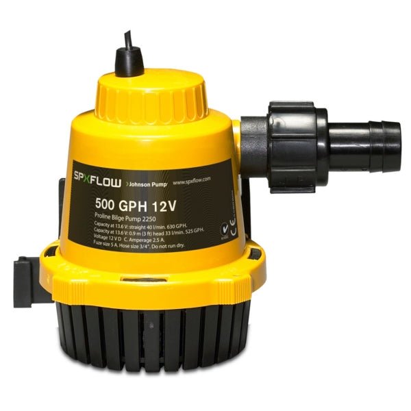 JOHNSONPUMP PRO - LINE STYLE BILGE PUMPS (22502) - Driven Powersports Inc.72932122502122502