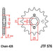 JT SPROCKETS SPROCKET FRONT 428 19T (JTF576.19) - Driven Powersports Inc.824225205299JTF576.19