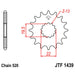 JT SPROCKETS SPROCKET FRONT 520 11T (JTF1439.11) - Driven Powersports Inc.824225200713JTF1439.11