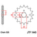 JT SPROCKETS SPROCKET FRONT 520 11T (JTF1445.11) - Driven Powersports Inc.824225200768JTF1445.11