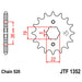 JT SPROCKETS SPROCKET FRONT 520 12T (JTF1352.12) - Driven Powersports Inc.824225200591JTF1352.12