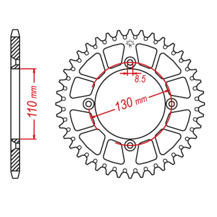 JT SPROCKETS SPROCKET (JTA215.50) - Driven Powersports Inc.824225402148JTA215.50