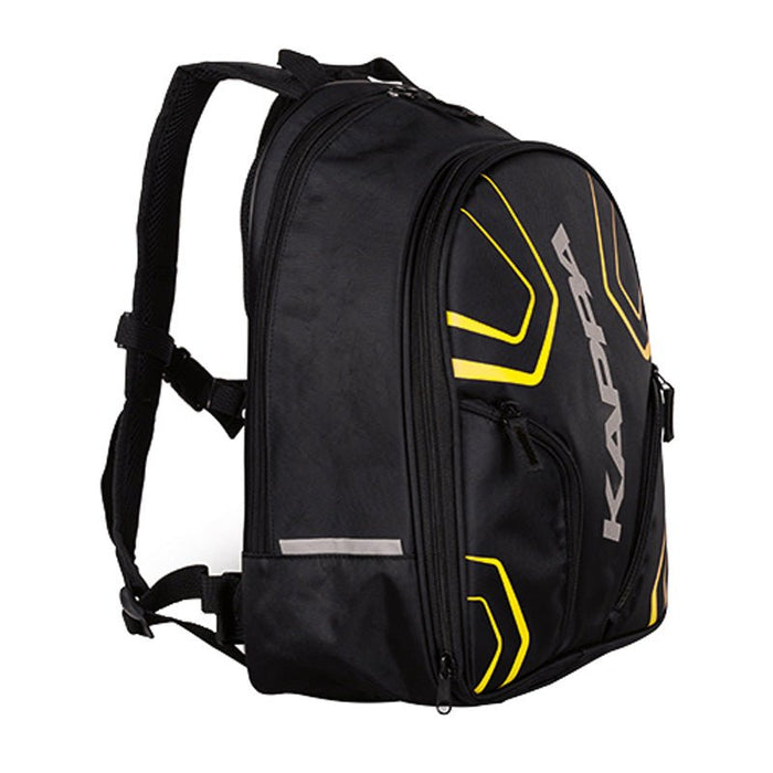 KAPPA LH210 BACKPACK 16 - 20L BLACK/YELLOW - Driven Powersports Inc.8029871134586LH210YL