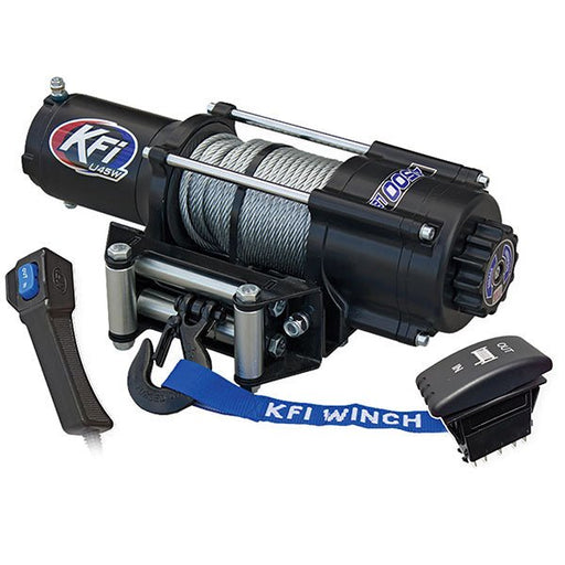 KFI 4500LB KFI UTV SERIES WINCH (WIDE) - Driven Powersports Inc.748252658838U45W - R2