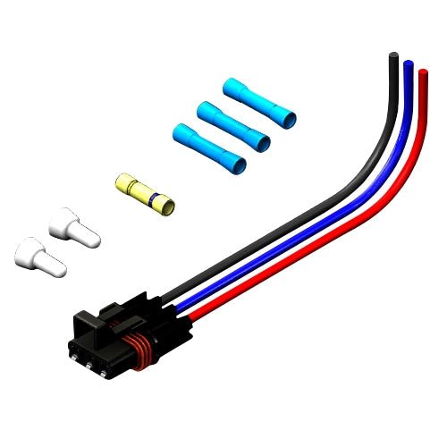 KFI POLARIS 3 - PIN WIRE HARNESS (1 - PACK) W/CONNECTORS - Driven Powersports Inc.748252669896101505