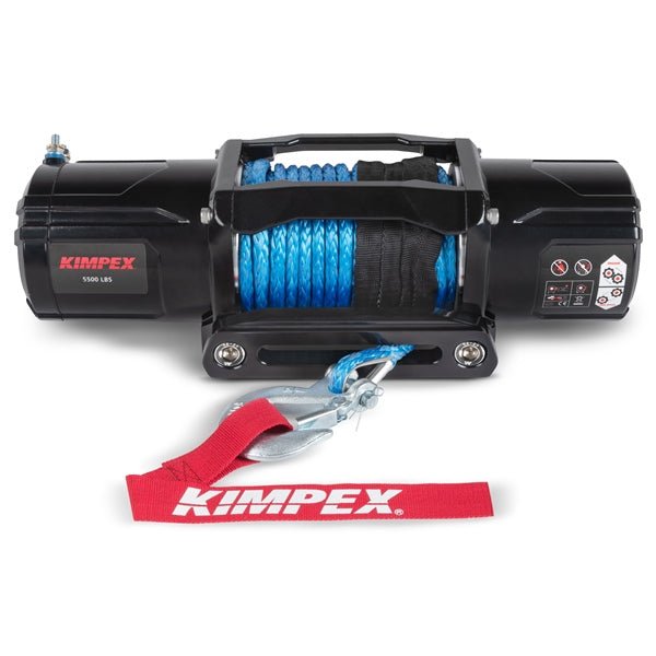 KIMPEX 5500 LBS WINCH IP 67 KIT WITH SYNTHETIC ROPE - Driven Powersports Inc.779420629114EWV5500SR