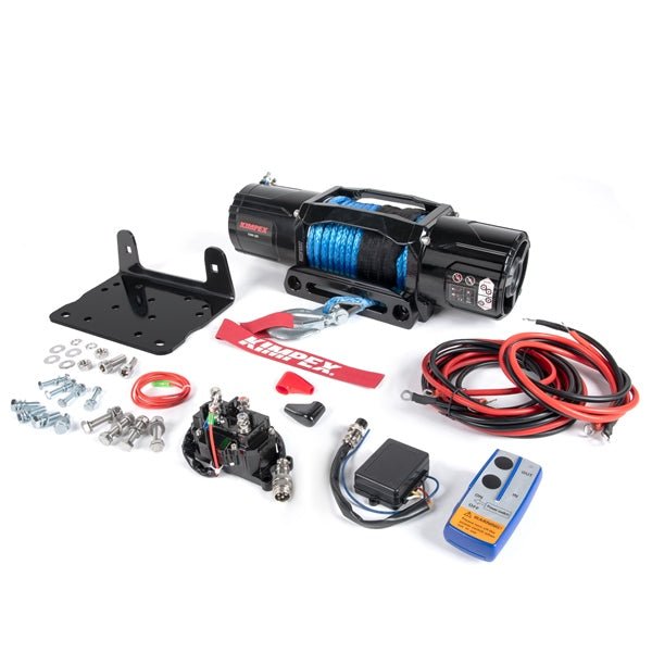 KIMPEX 5500 LBS WINCH IP 67 KIT WITH SYNTHETIC ROPE - Driven Powersports Inc.779420629114EWV5500SR