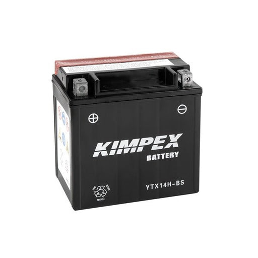 KIMPEX BATTERY MAINTENANCE FREE AGM HIGH PERFORMANCE (HTX14H - BS) - Driven Powersports Inc.7794227328055HTX14H - BS