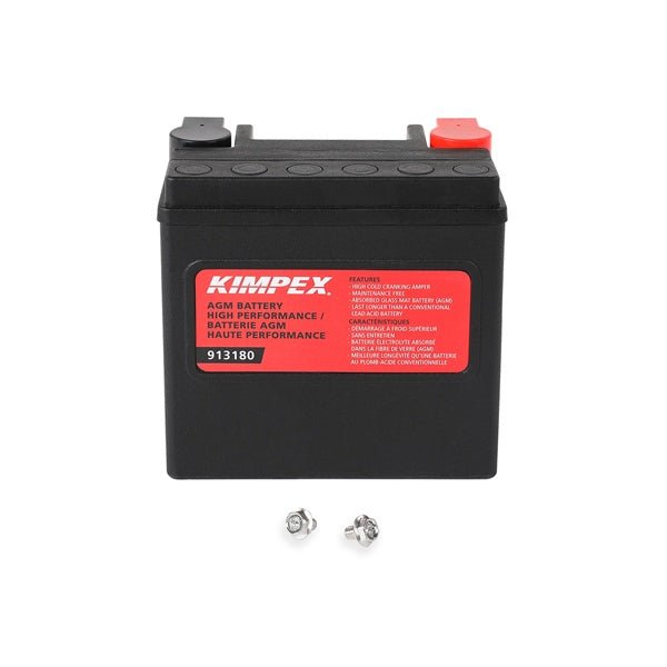 KIMPEX BATTERY MAINTENANCE FREE AGM HIGH PERFORMANCE (HVT14) - Driven Powersports Inc.779421779252HVT14