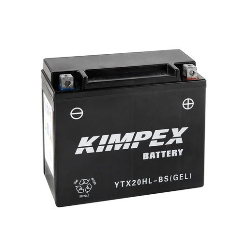 KIMPEX BATTERY MAINTENANCE FREE AGM HIGH PERFORMANCE - Driven Powersports Inc.779422610844HTX20H(L) - BS(GEL)