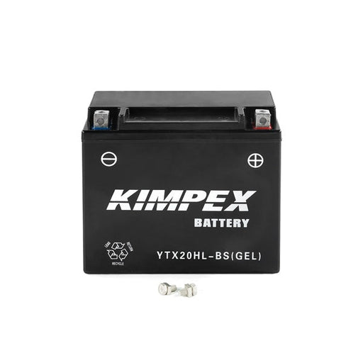 KIMPEX BATTERY MAINTENANCE FREE AGM HIGH PERFORMANCE - Driven Powersports Inc.779422610844HTX20H(L) - BS(GEL)