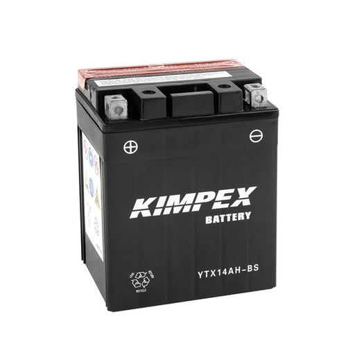 KIMPEX BATTERY MAINTENANCE FREE AGM HIGH PERFORMANCE - Driven Powersports Inc.7492841738793YTX14AH - BS