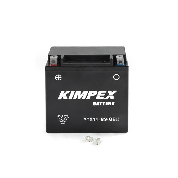 KIMPEX BATTERY MAINTENANCE FREE AGM (HTX14 - BS(GEL)) - Driven Powersports Inc.779422765667HTX14 - BS(GEL)