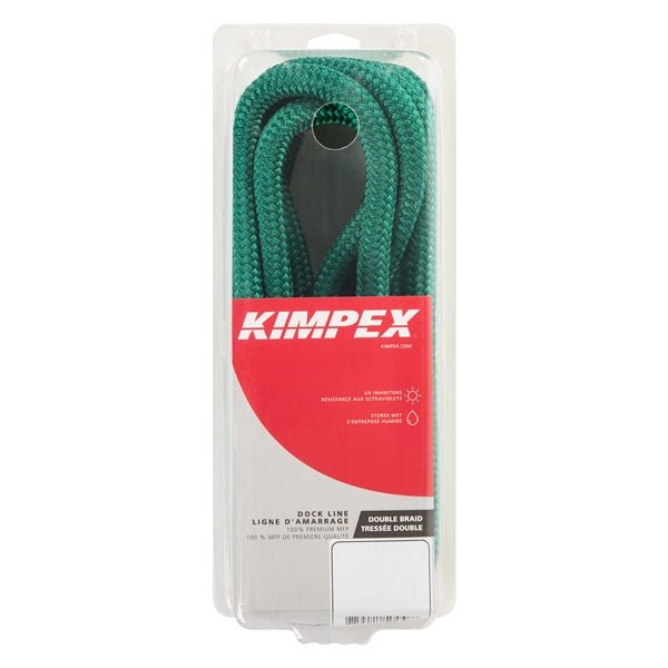 KIMPEX BRAIDED DOCK LINE (52396) - Driven Powersports Inc.779423047892252396