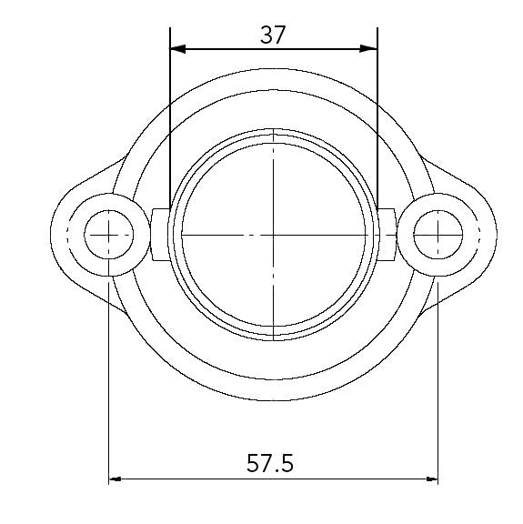 KIMPEX CARBURETOR ADAPTER MOUNTING FLANGE - Driven Powersports Inc.77942264882307 - 100 - 01