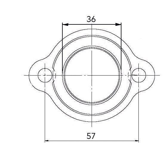 KIMPEX CARBURETOR ADAPTER MOUNTING FLANGE - Driven Powersports Inc.78242264812007 - 100 - 08