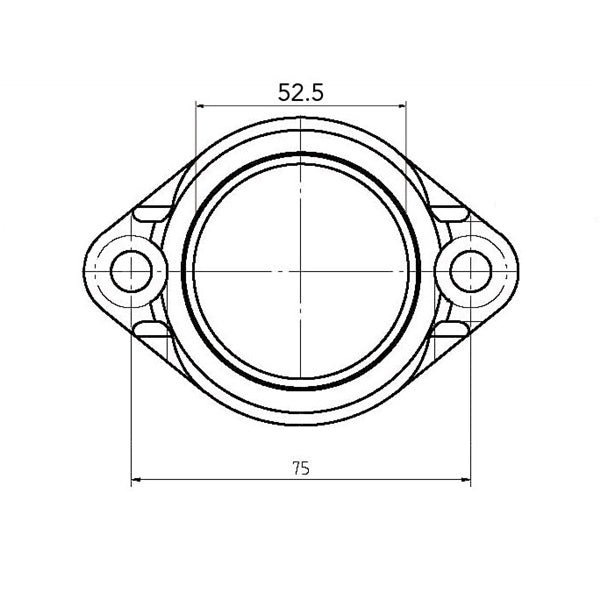 KIMPEX CARBURETOR ADAPTER MOUNTING FLANGE - Driven Powersports Inc.77942212780907 - 100 - 26