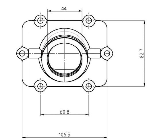 KIMPEX CARBURETOR ADAPTER MOUNTING FLANGE - Driven Powersports Inc.7794222521051203447