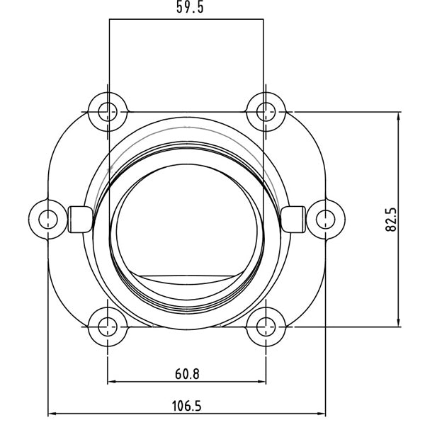 KIMPEX CARBURETOR ADAPTER MOUNTING FLANGE - Driven Powersports Inc.7794222521121203453