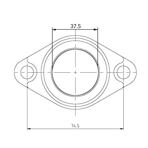 KIMPEX CARBURETOR ADAPTER MOUNTING FLANGE - Driven Powersports Inc.7794222108533084438