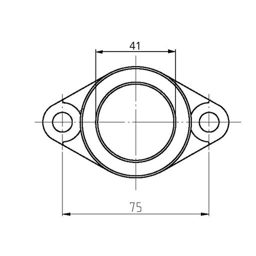 KIMPEX CARBURETOR ADAPTER MOUNTING FLANGE - Driven Powersports Inc.7794222949693084673