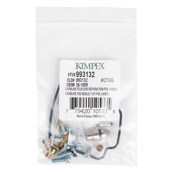 KIMPEX CARBURETOR REPAIR KIT - Driven Powersports Inc.77942010533526 - 1009