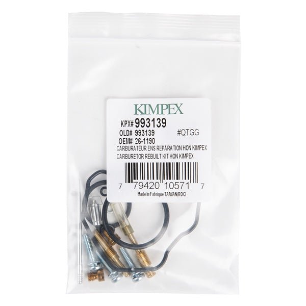 KIMPEX CARBURETOR REPAIR KIT - Driven Powersports Inc.77942010571726 - 1190