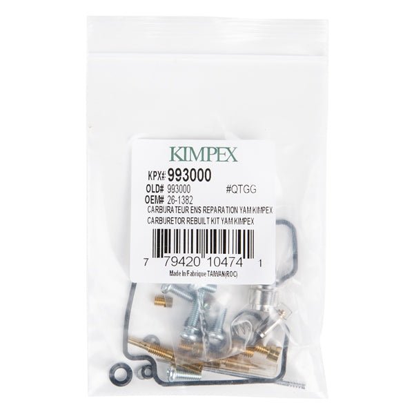 KIMPEX CARBURETOR REPAIR KIT - Driven Powersports Inc.77942010474126 - 1382