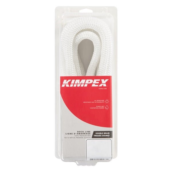 KIMPEX DOUBLE BRAIDED DOCK LINE - Driven Powersports Inc.77942314622952865