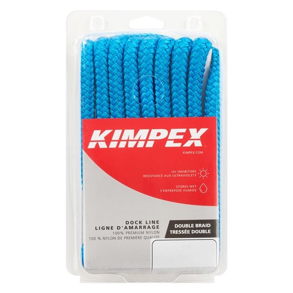 KIMPEX DOUBLE BRAIDED DOCK LINE - Driven Powersports Inc.77942314627452881