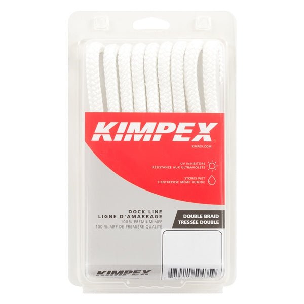 KIMPEX DOUBLE BRAIDED DOCK LINE - Driven Powersports Inc.779421504915748944