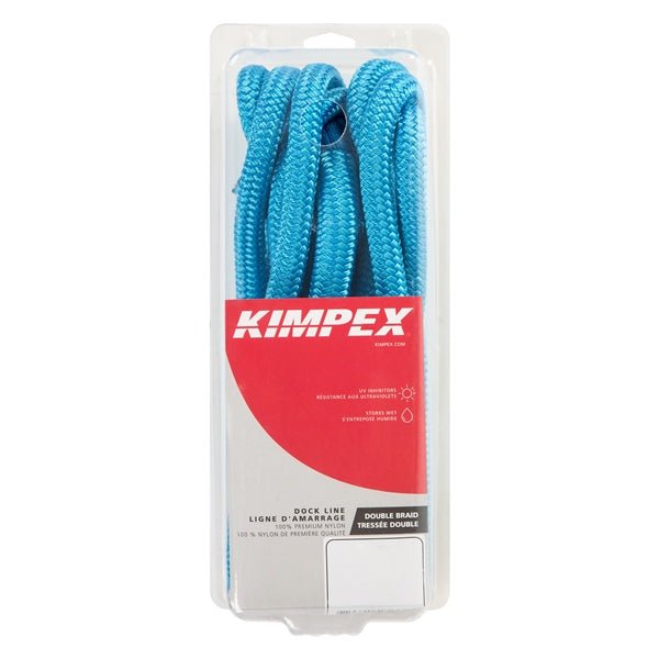 KIMPEX DOUBLE BRAIDED DOCK LINE - Driven Powersports Inc.779421505004748954