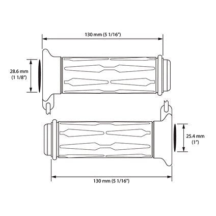 KOSO NORTH AMERICA 5 - LEVEL HEATED GRIPS - Driven Powersports Inc.AM10710GAM10710G