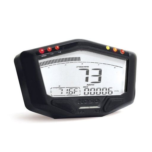 KOSO NORTH AMERICA DIGITAL LCD METER (STREET/RACE) - Driven Powersports Inc.BA022W10BA022W10